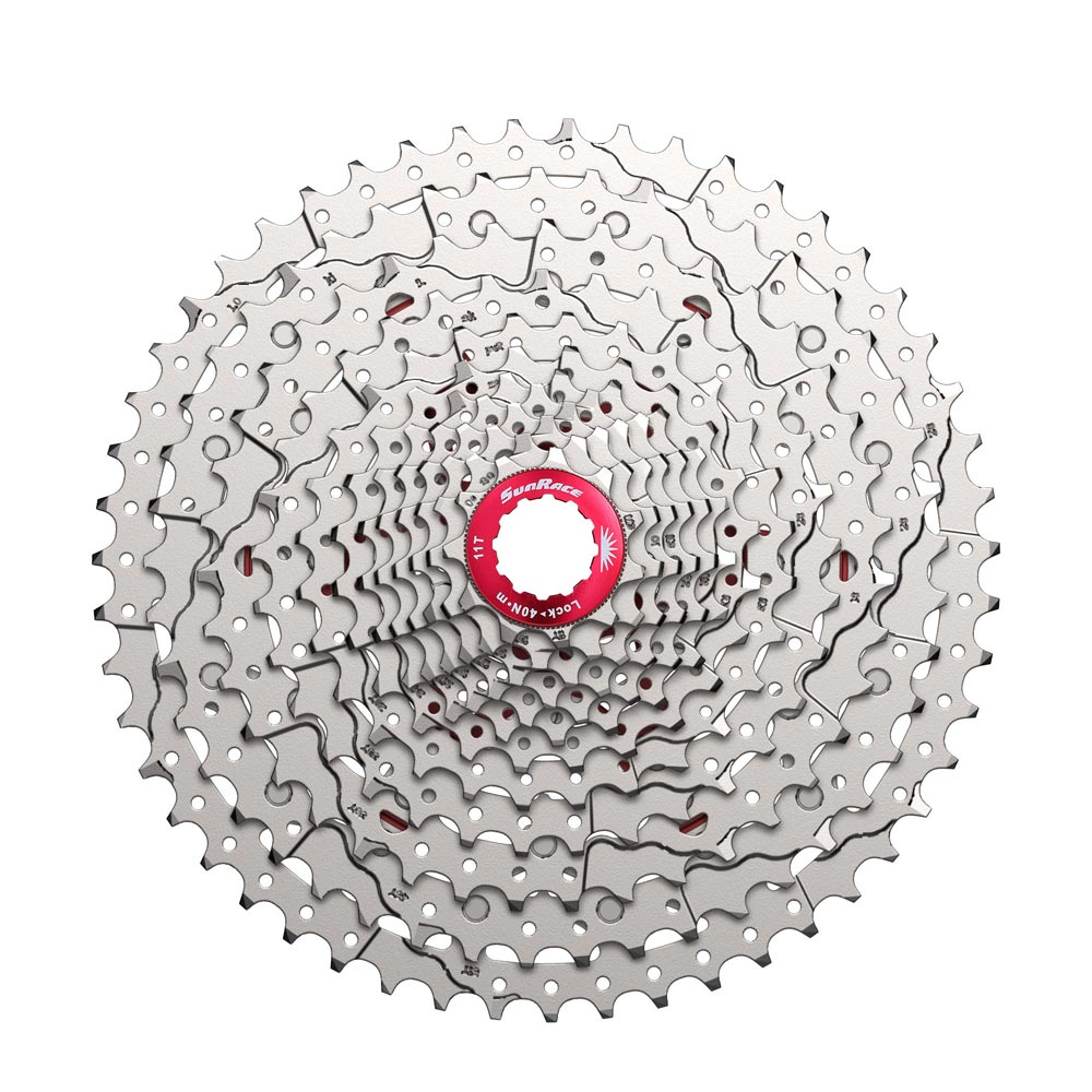 Sunrace MZ800 12 Speed Cassette Silver 11-51T