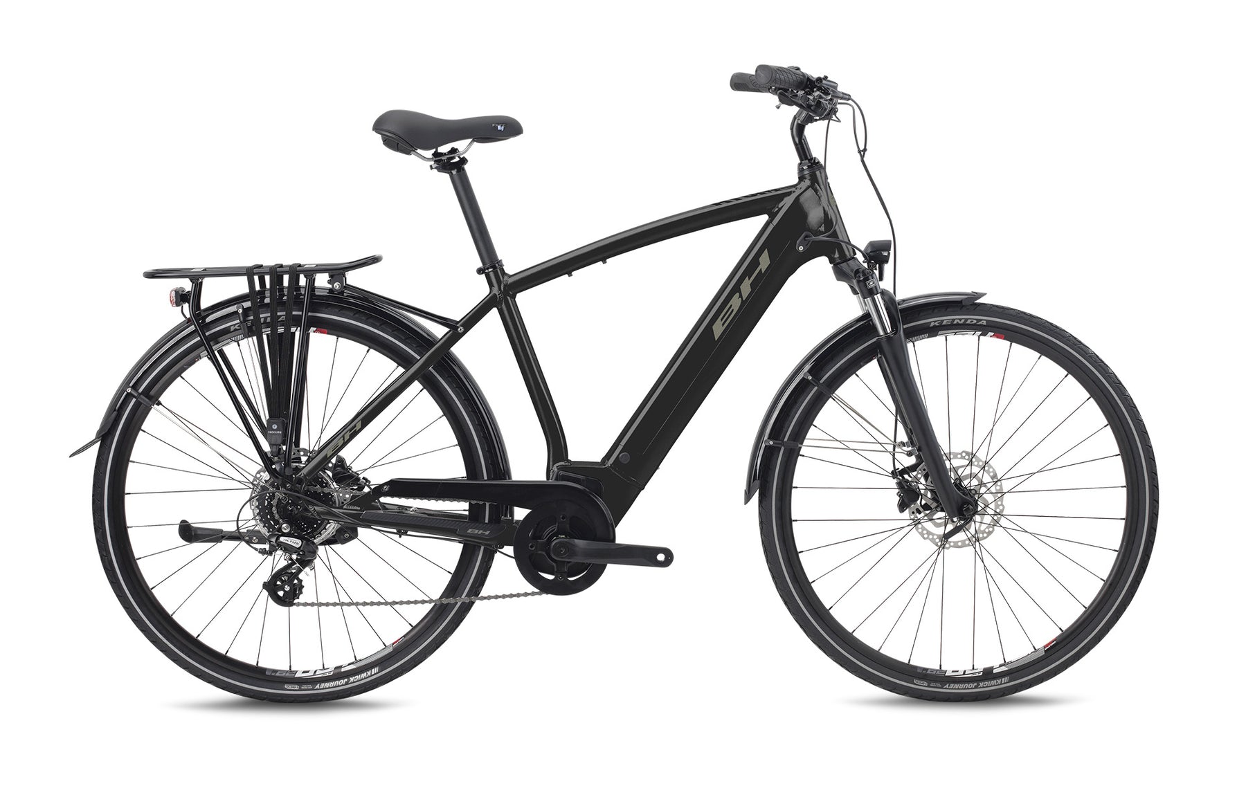 BH Atom City Electric Hybrid Bike Carbon/Light Grey M