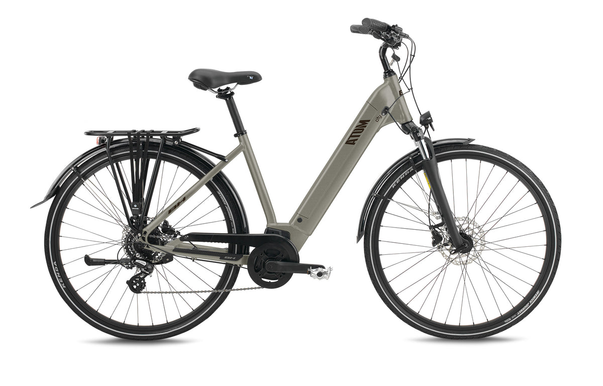BH Atom City Wave Electric Hybrid Bike Light Grey/Dark Grey M