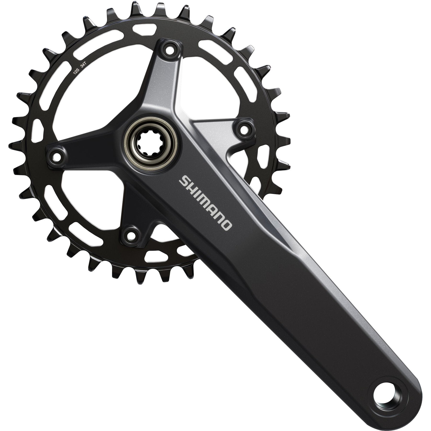 Shimano FC-MT520 Deore Chainset 55mm Chainline Black 34T 175 mm