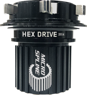 Spank HEX Drive Microspline Freehub & Spacer Ring,AdapterKit