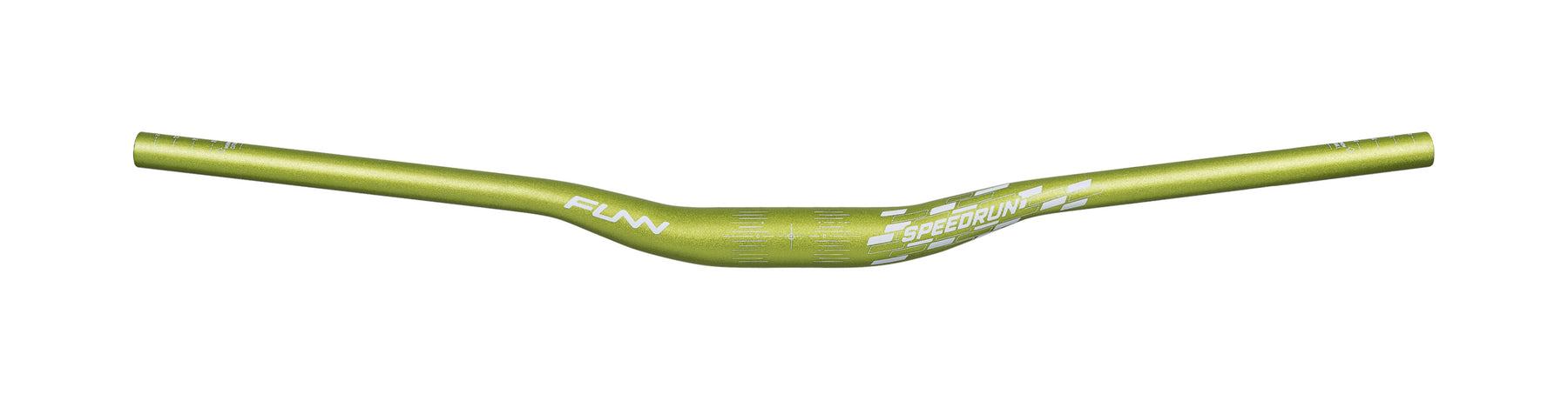 Funn Speedrun Youth MTB Riser Handlebar Blast Green 20mm 31.8mm