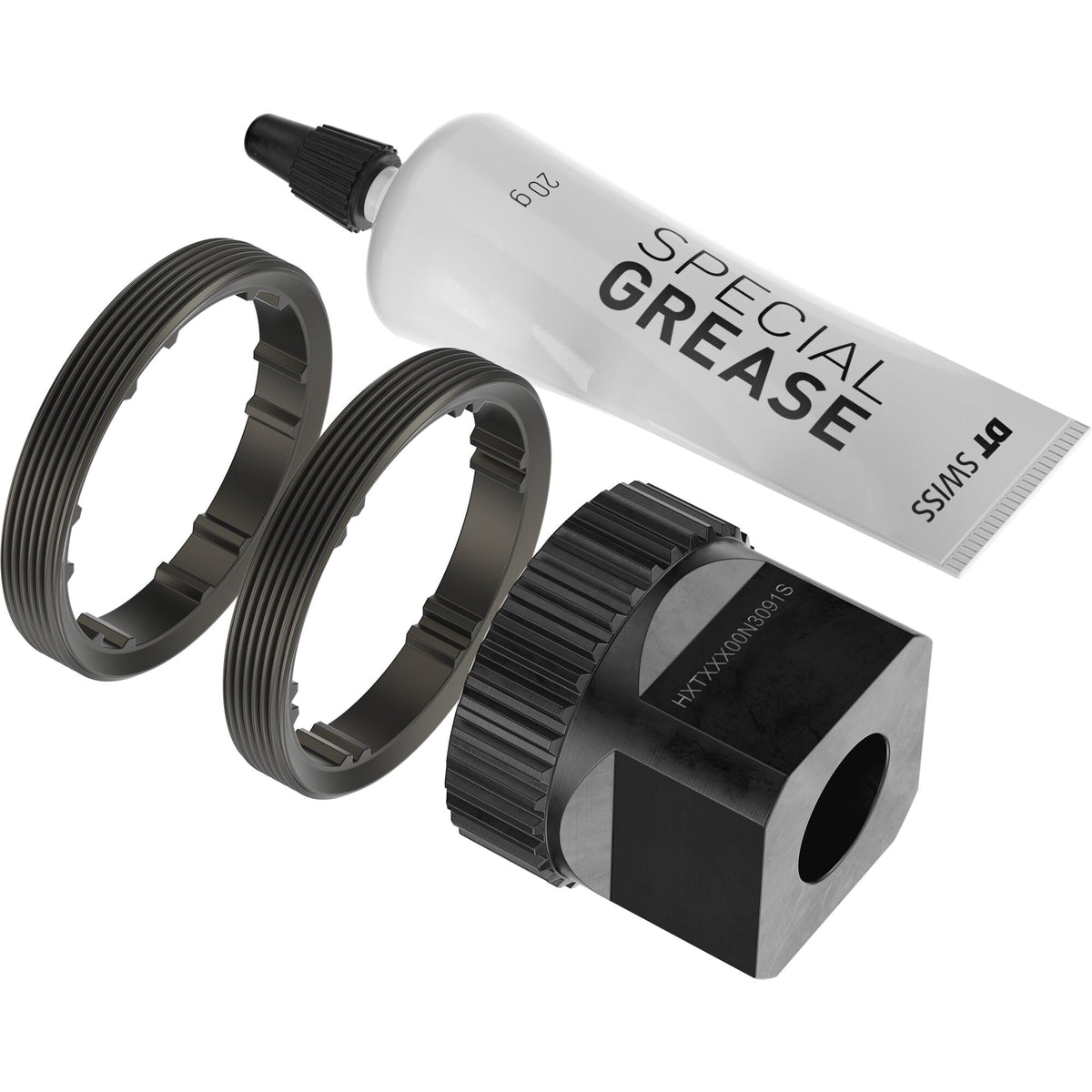 DT Swiss DEG DF Race Kit with 0/40 and 10/30 degree ring nuts