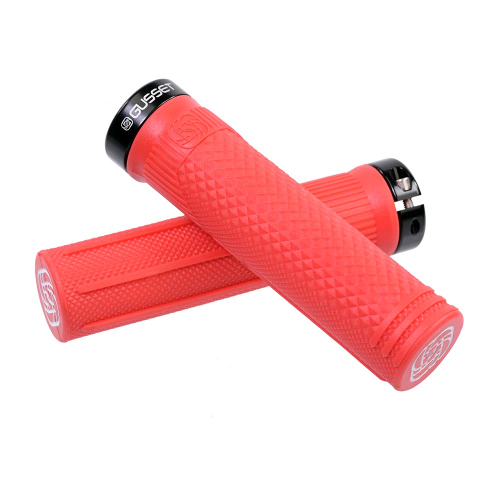 Gusset S2 Lock-On Grip Red 133mm