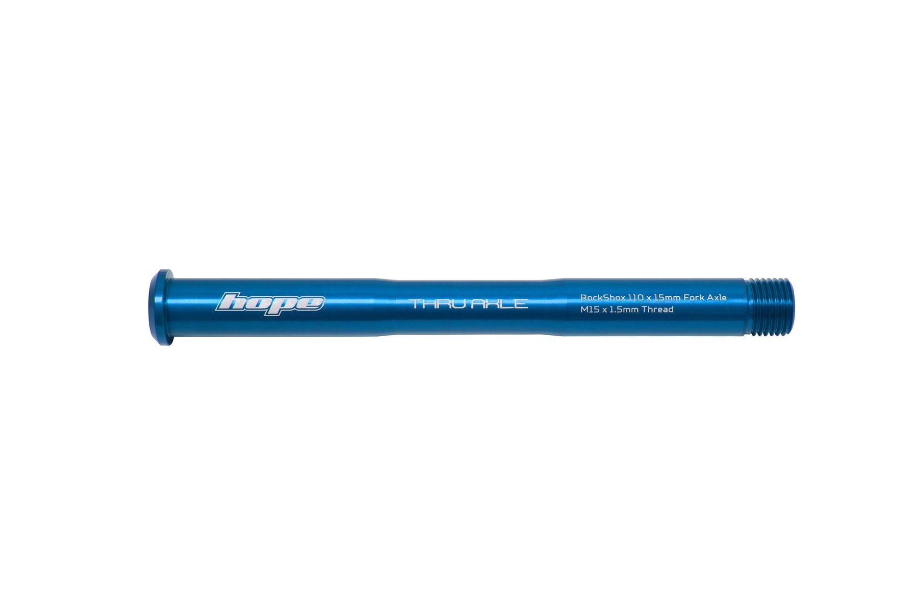 Hope Front Thru Axle Rockshox Blue