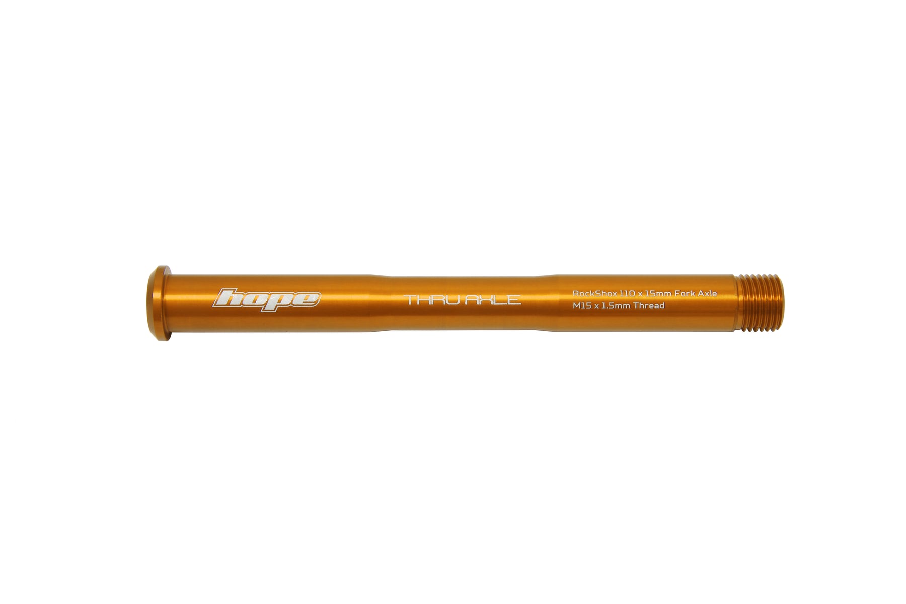 Hope Front Thru Axle Rockshox Orange