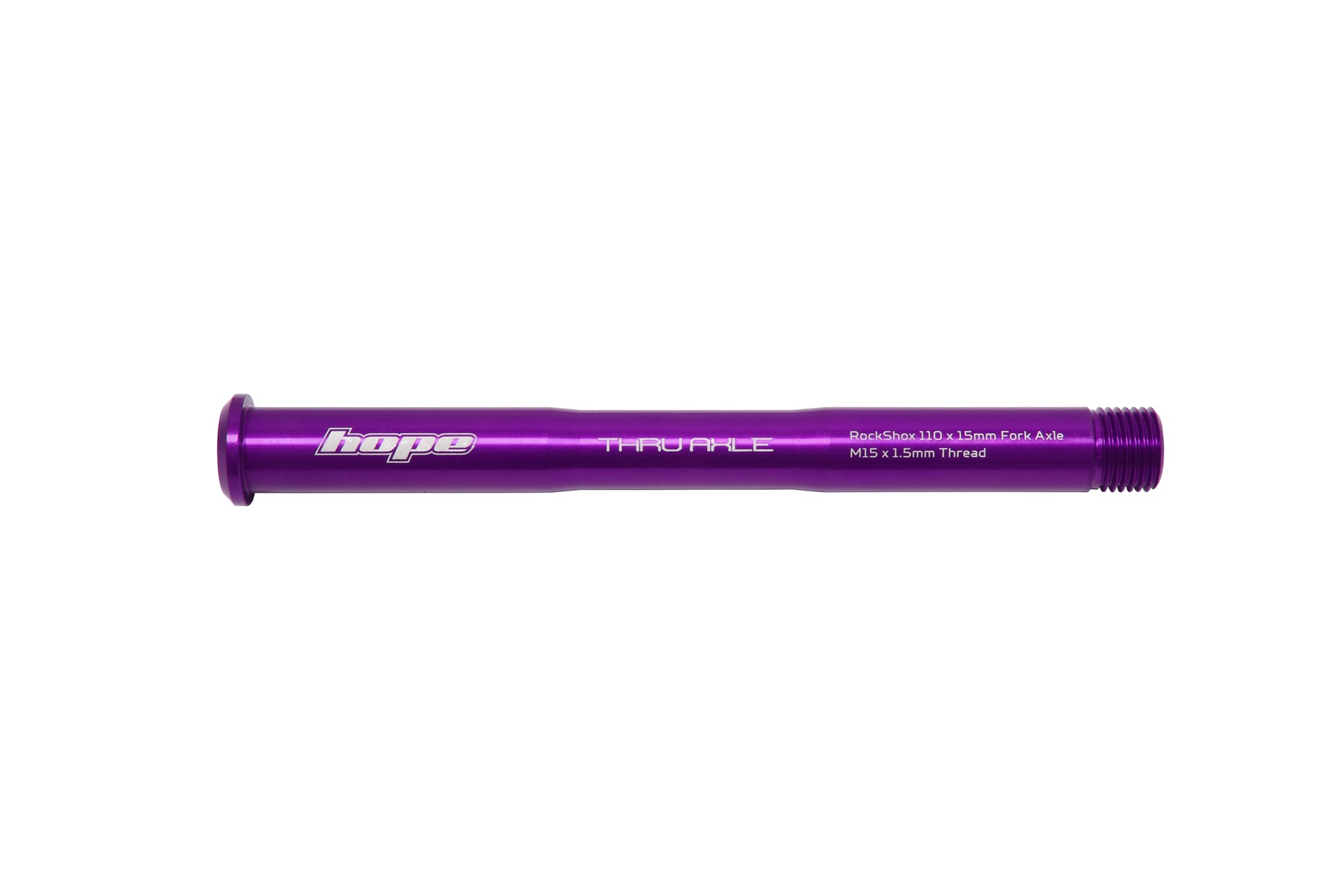 Hope Front Thru Axle Rockshox Purple