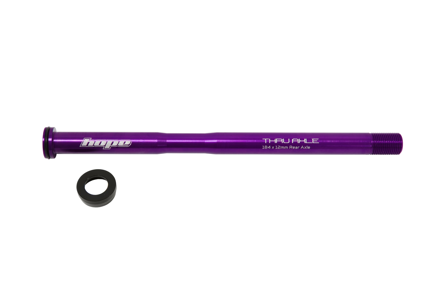 Hope Rear Thru Axle 184mm Purple