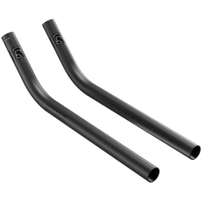 Pro Clip On Alloy TT Extensions Black J-Bend / 45Deg
