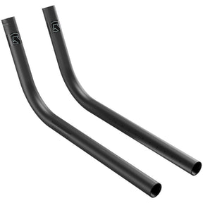 Pro Clip On Alloy TT Extensions Black J-Bend / 65Deg