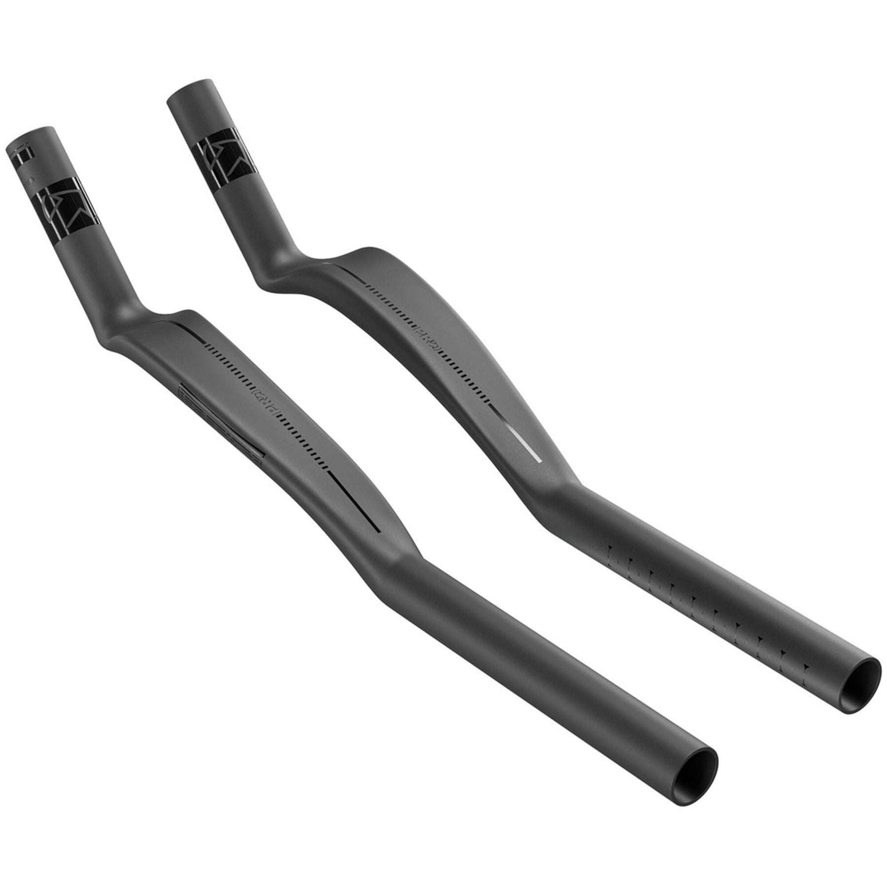Pro Clip On Carbon Ergo TT Extensions Carbon Ergo-Bend / 45Deg