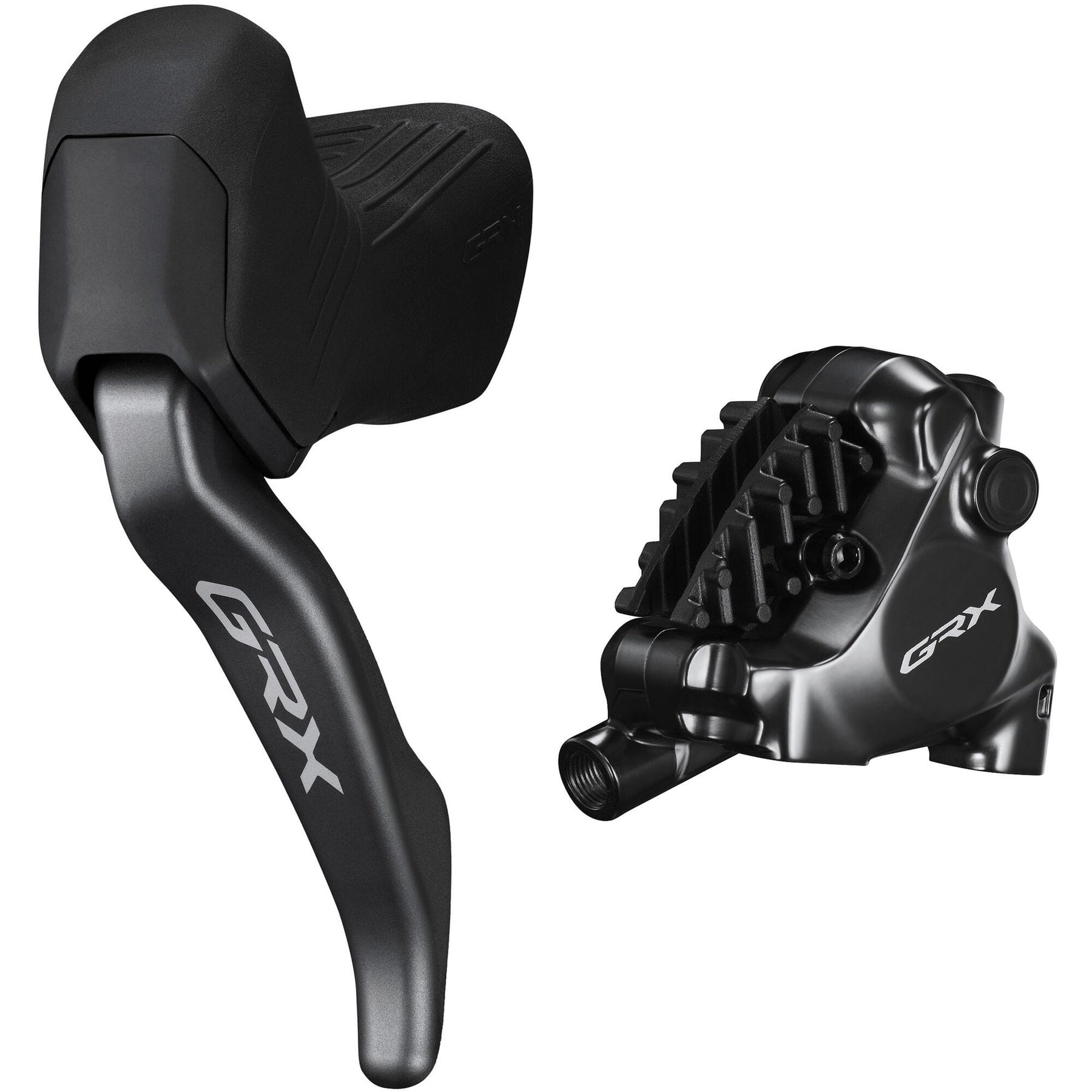 Shimano BL-RX825 GRX hydraulic disc brake lever bled with BR-RX820 calliper Black Left/Rear Brake