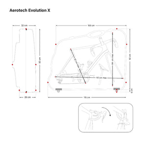 Scicon Aerotech Evolution X TSA Bike Travel Case