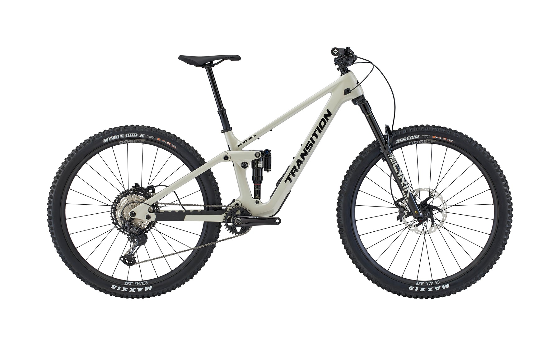 Transition Sentinel Carbon XT Di2 Mountain Bike Glacier White L