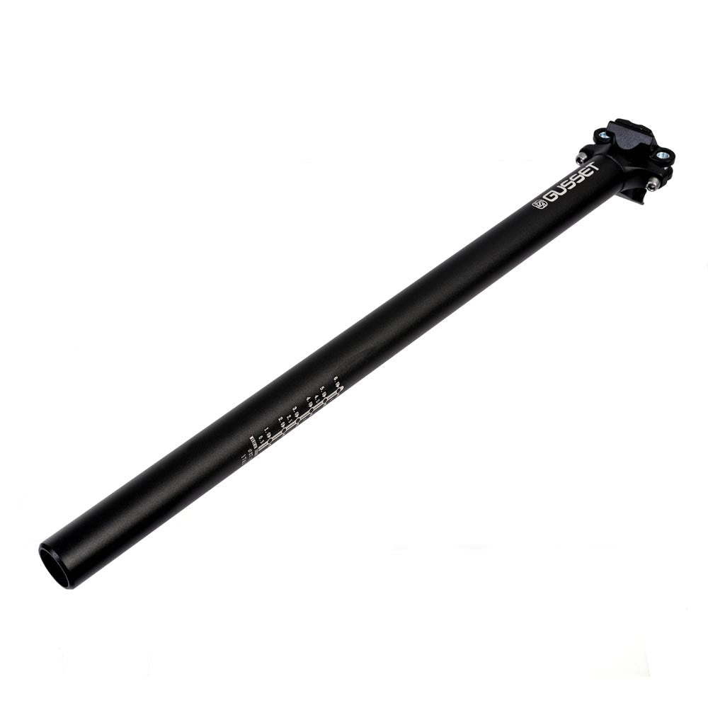 Gusset Lofty Seatpost Black 27.2mm