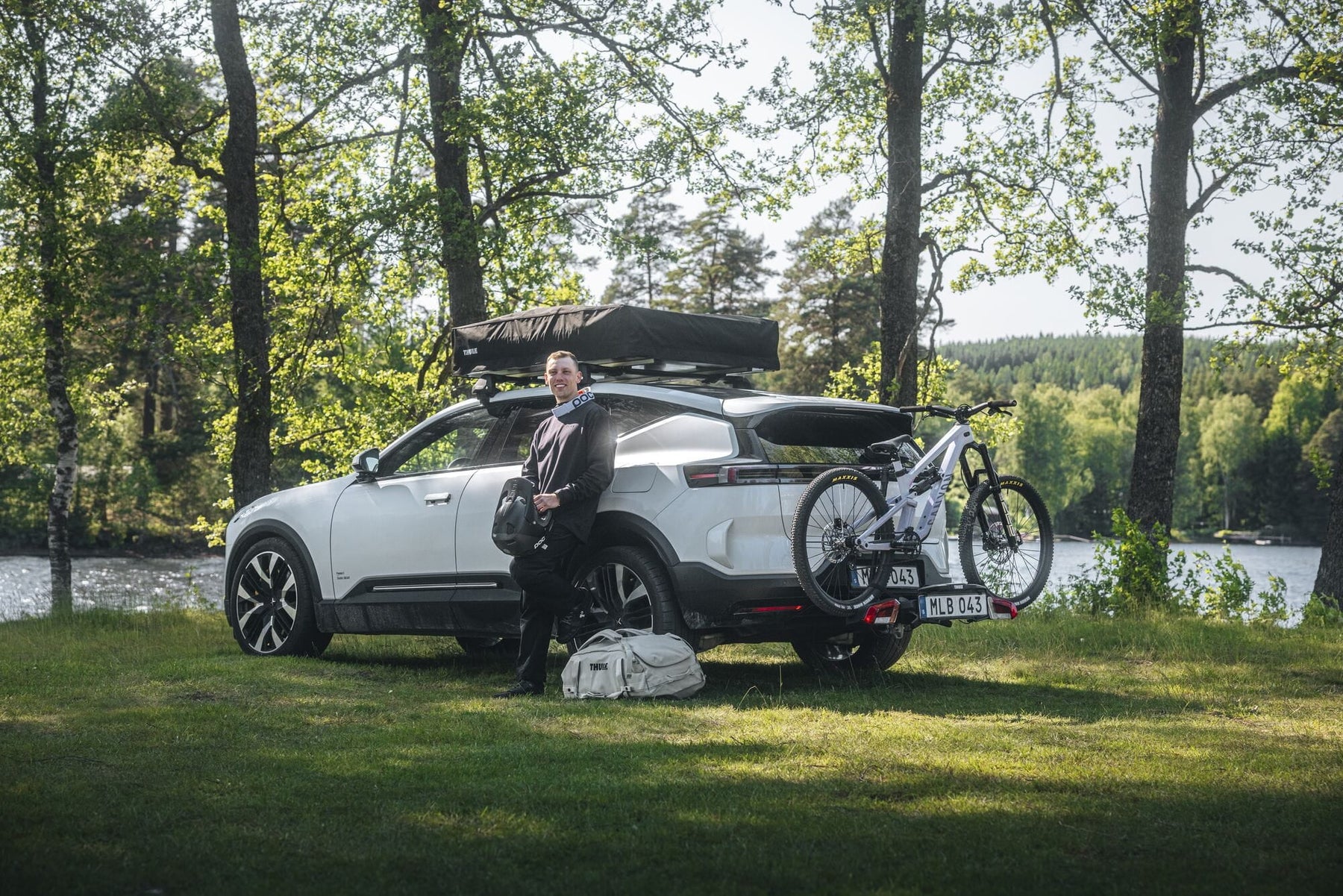 Thule VeloLite 1-bike towball carrier 13-pin