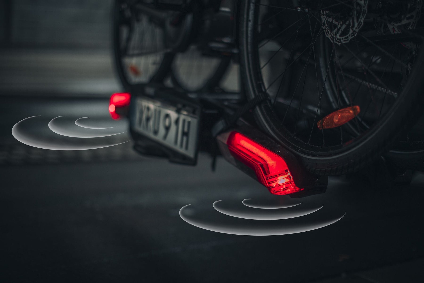 Thule Epos ParkSecure 3-bike towball Bike Carrier 13-pin