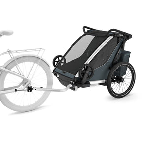 Thule Chariot Cross 2 Double child carrier with cycling and strolling kit