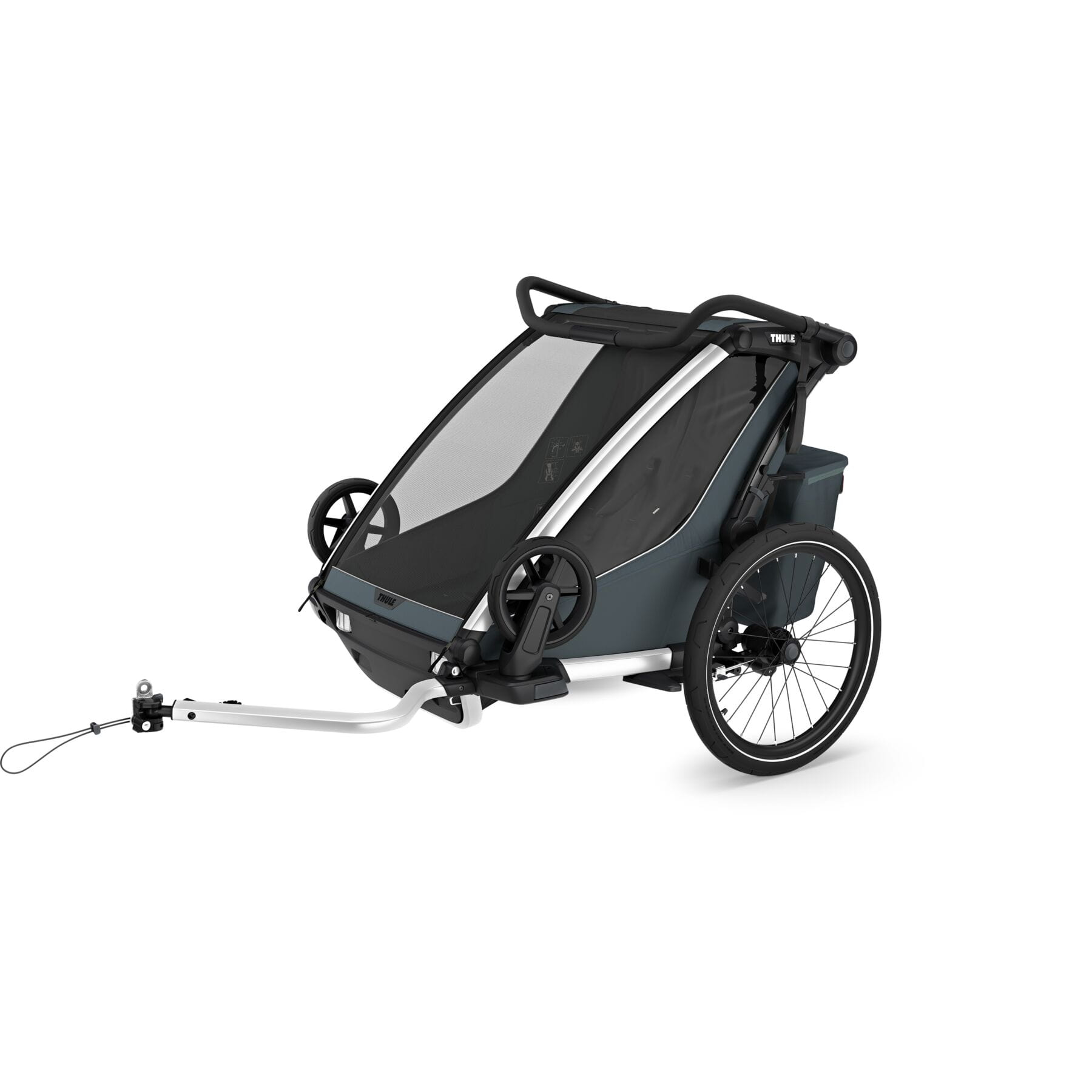 Thule Chariot Cross 2 Double child carrier with cycling and strolling kit