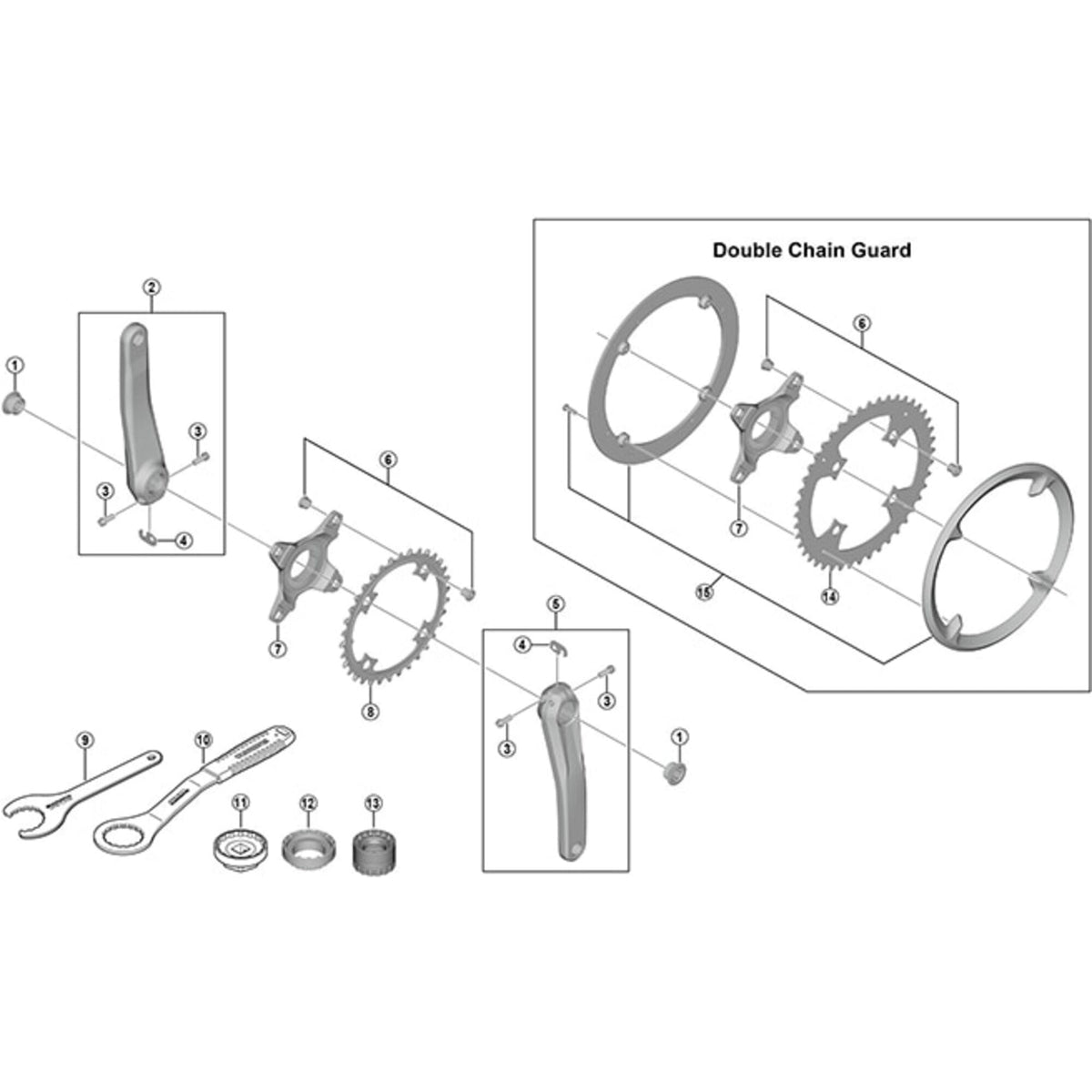 Shimano TLFC39 Chainring Lockring Tool