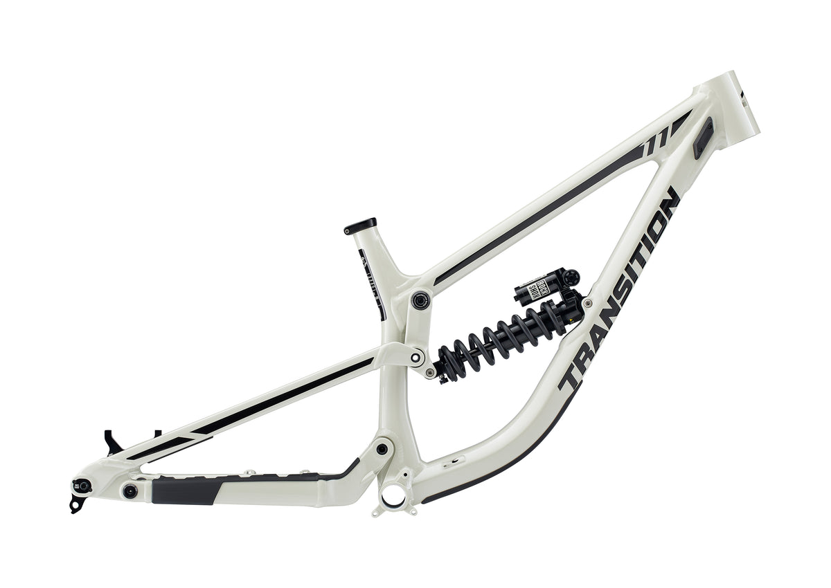 Transition TR11 Alloy Downhill Frame Set Glacier White XL
