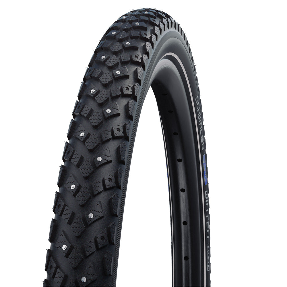 schwalbe-winter-wire-bead-tyre Black 700 x 35c Active K-Guard WiC