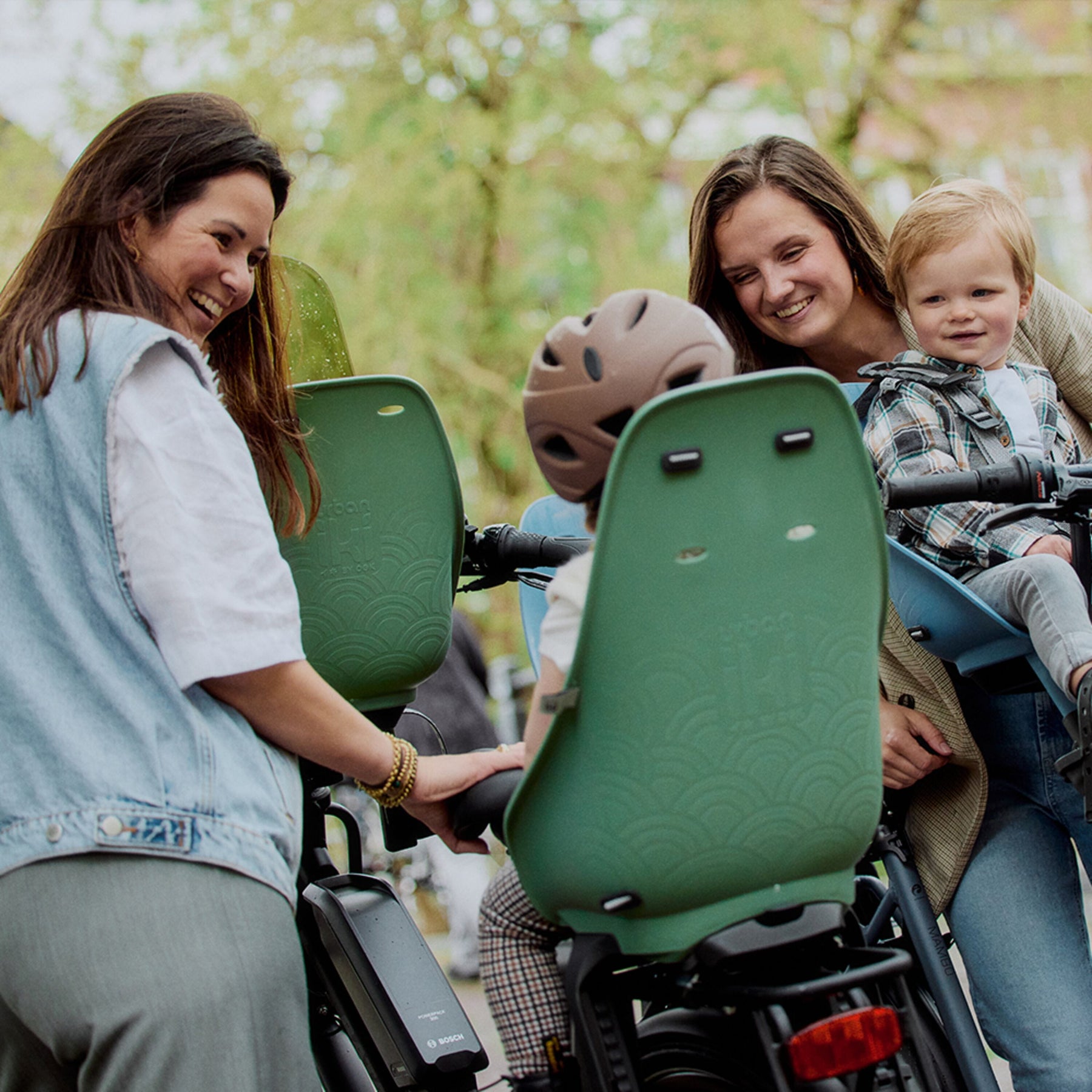 Urban Iki TA-KE Rear Seat with Carrier Mount