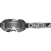 O'Neal B-10 Goggle Duplex Grey / White / Black - Clear Lens