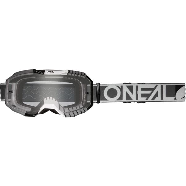 O'Neal B-10 Goggle Duplex Grey / White / Black - Clear Lens