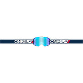 O'Neal B-55 Goggle Cram Blue / White - Radium Blue Lens
