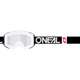 O'Neal B-30 Goggle Bold Black / White - Silver Mirror Lens