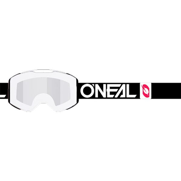 O'Neal B-30 Goggle Bold Black / White - Silver Mirror Lens