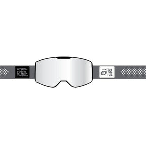 O'Neal B-20 Goggle Static Grey - Silver Mirror Lens