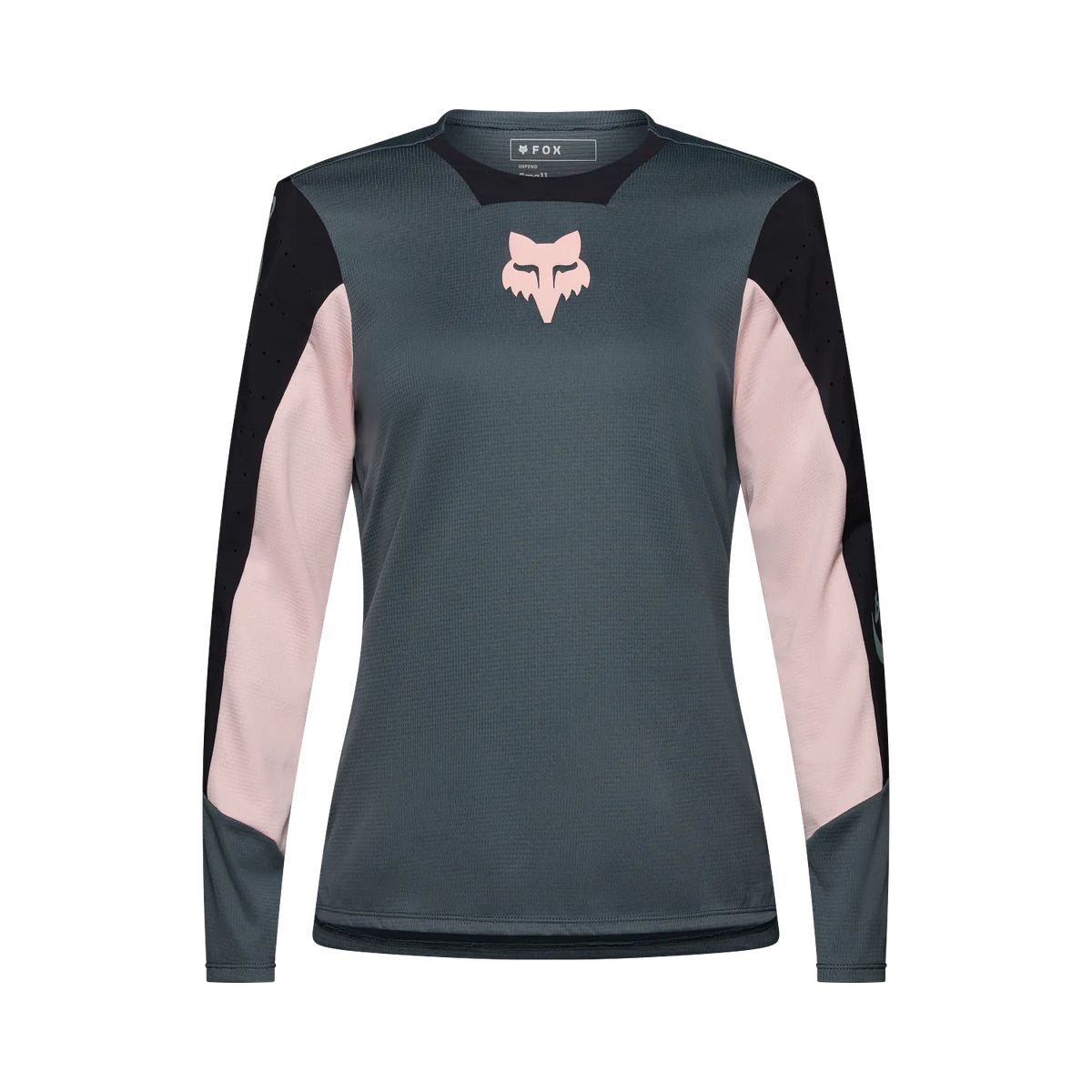 Fox Racing Womens Defend Long Sleeve Jersey Creation Deep Cobalt S