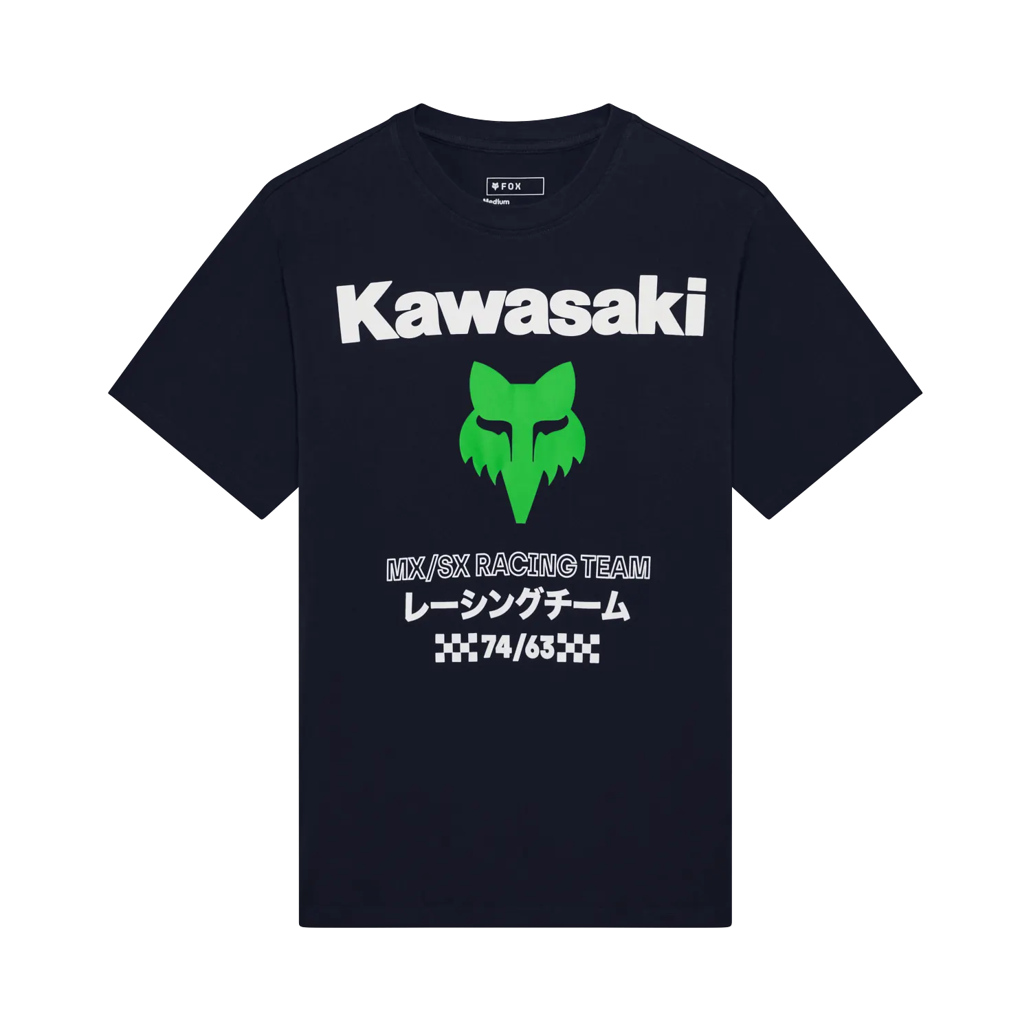 Fox Racing Kawi Midweight Tee Midnight Blue M