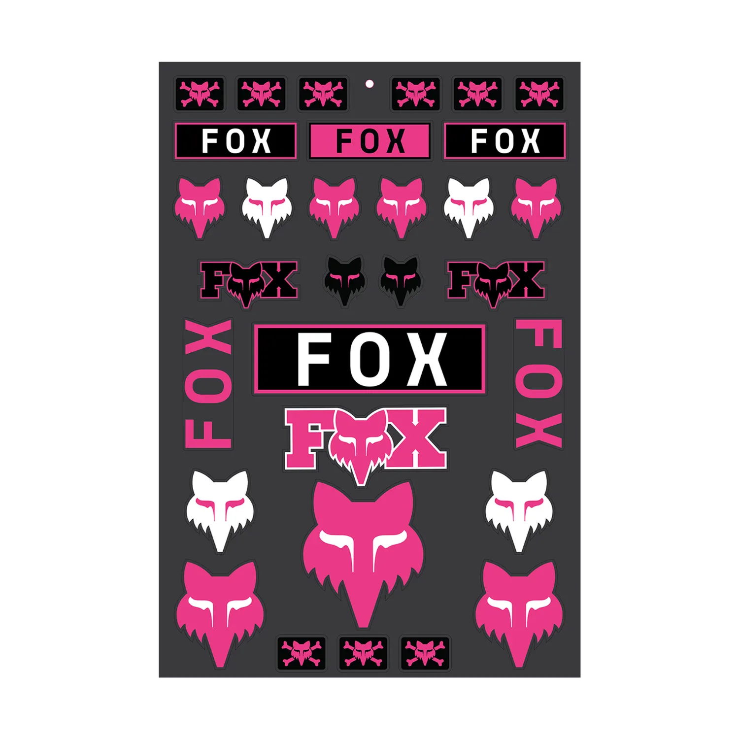 Fox Racing Legacy Track Sticker Pack Pink
