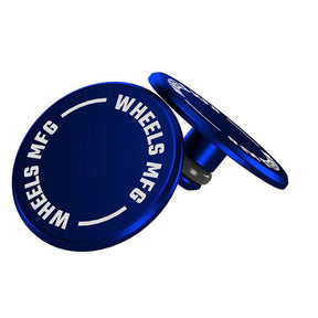 Wheels Manufacturing Thru Axle Caps Blue
