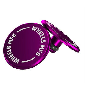 Wheels Manufacturing Thru Axle Caps Purple