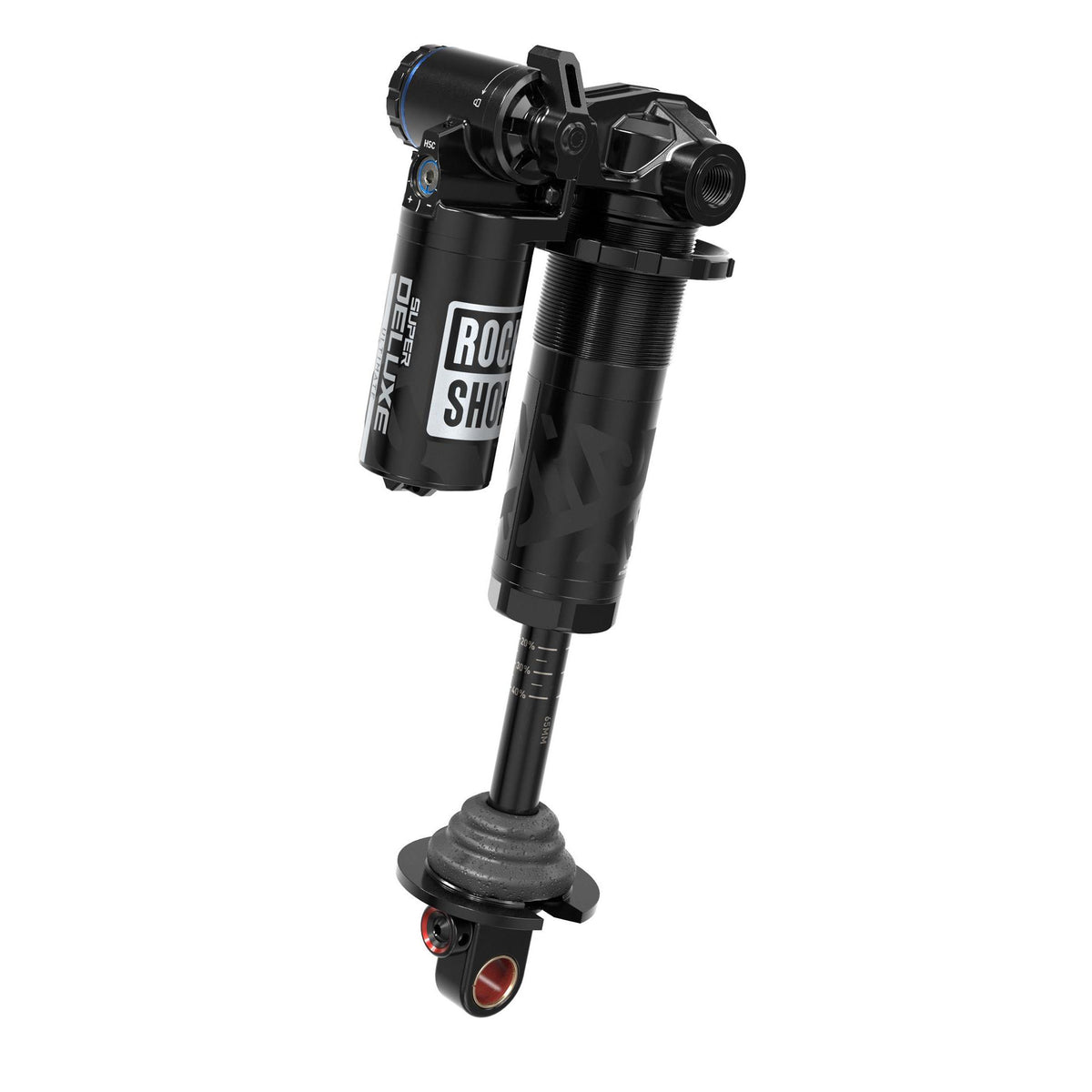 Rockshox Super Deluxe Coil Ultimate Rear Shock RC2T - Linearreb/Lcomp, 320LB Lockout, Hydraulic Bottom Out, Standard Trunnion(8X30) (Spring Sold Separate) B1 Norco Sight 2017-2019 Black 185X55