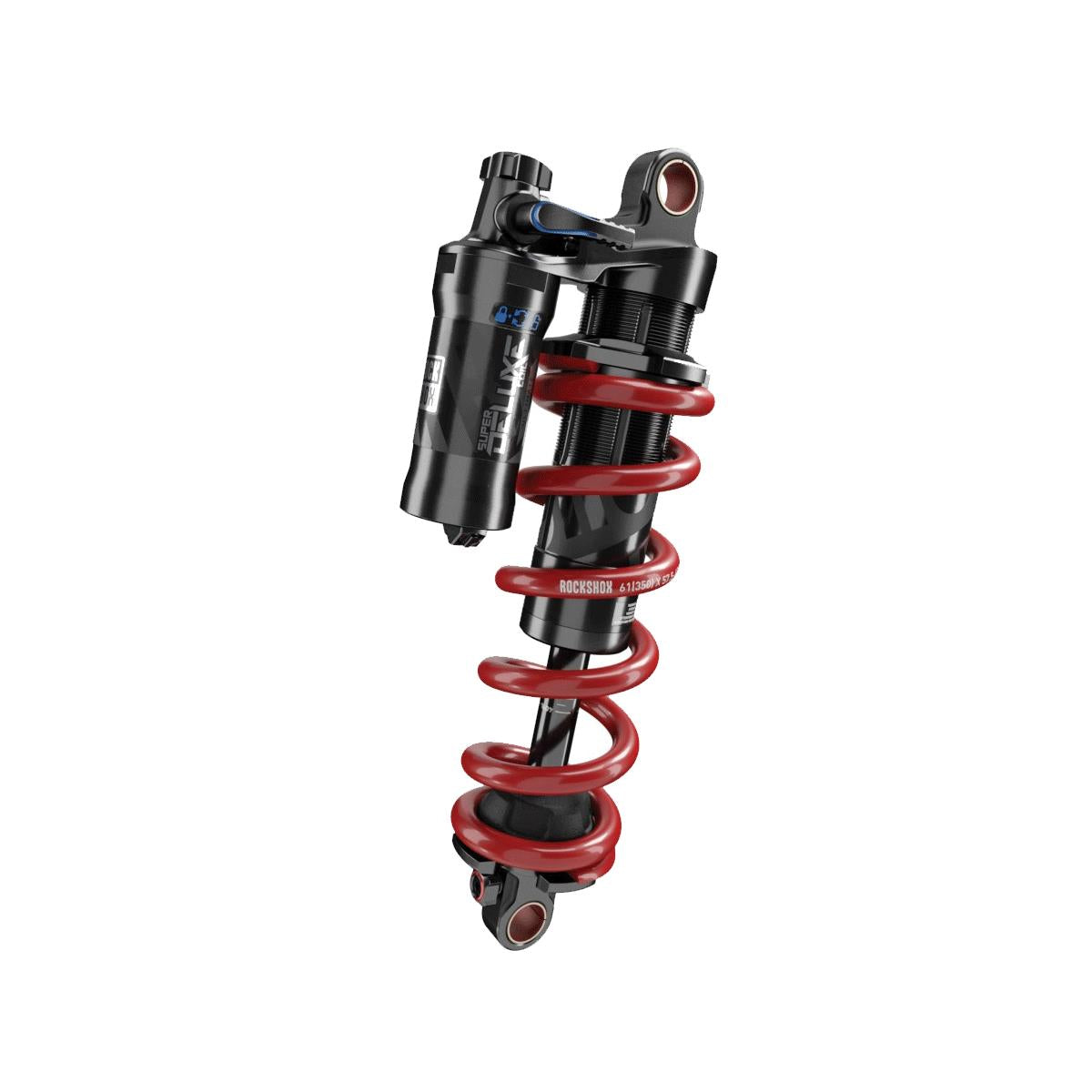 ROCKSHOX REAR SHOCK SUPER DELUXE ULTIMATE COIL RCT (230X65) MREB/LCOMP, 380LB LOCKOUT FORCE, STANDARD, STANDARD (INCLUDES 10X20,10X40 HARDWARE) YT JEFFSY 27.5"