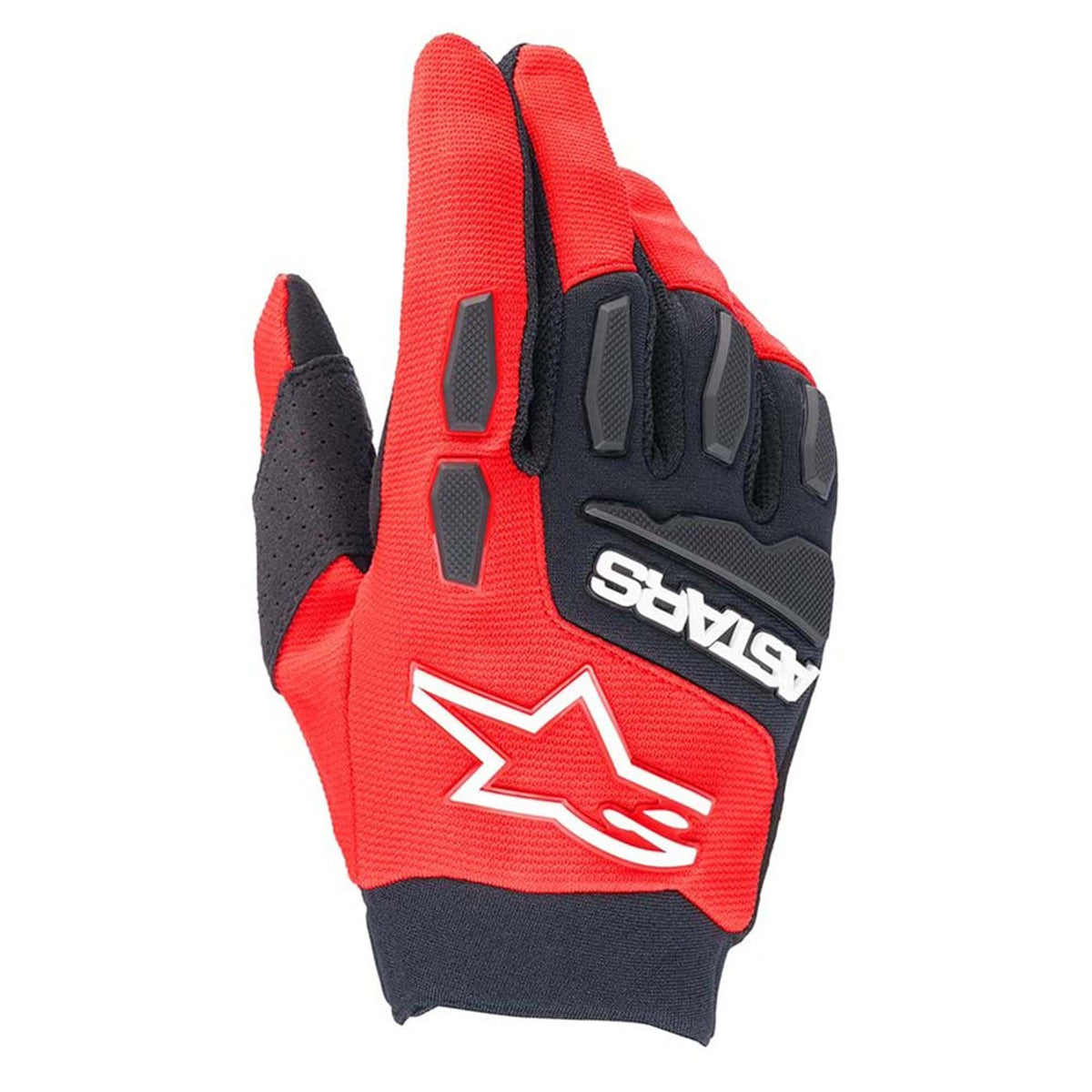Alpinestars Freeride Youth Gloves Bright Red/White 2XS