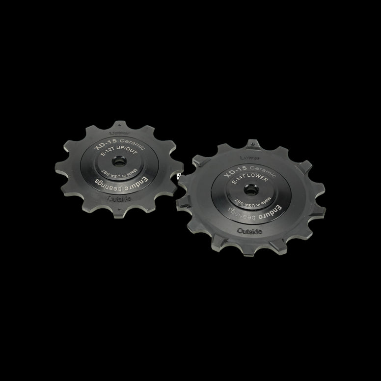 Enduro Bearings XD15 Ceramic Jockey Wheels For SRAM Eagle AXS 12sp