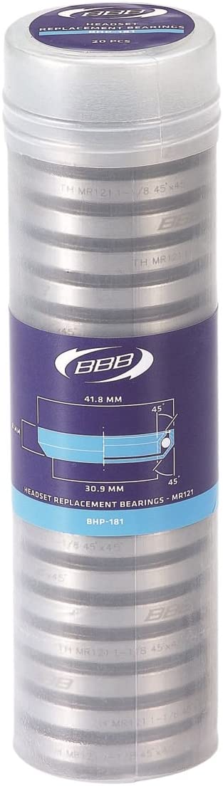BBB Headset Bearings 41.8mm [BHP-181] 1.1/8" 41.8X8mm, 45 X45 single