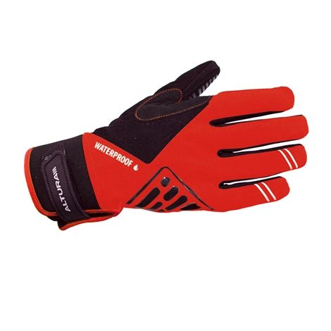 Altura Women's Synchro Progel Waterproof Gloves 2016: Red/Black S