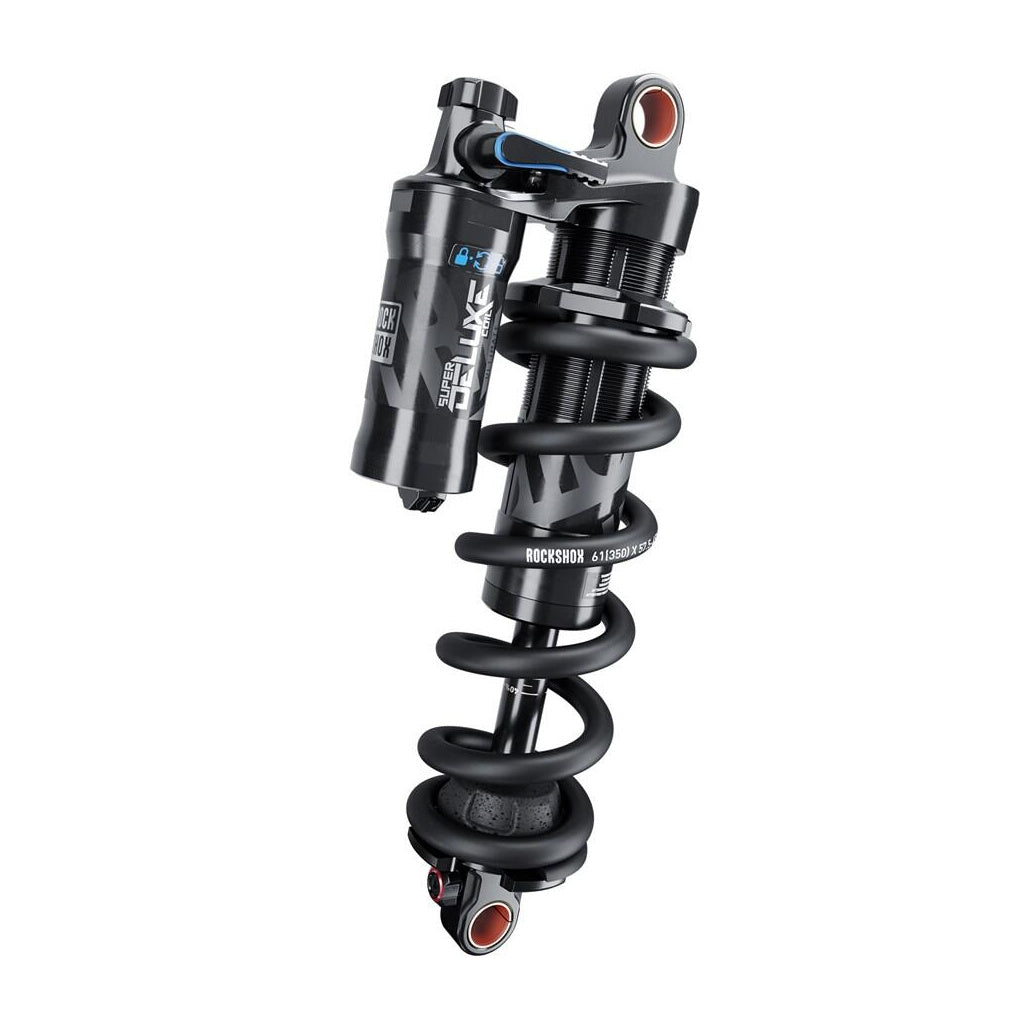 Rockshox Rear Shock Super Deluxe Ultimate Coil Rct - Mreb/mcomp, 320lb Trunnion- A2