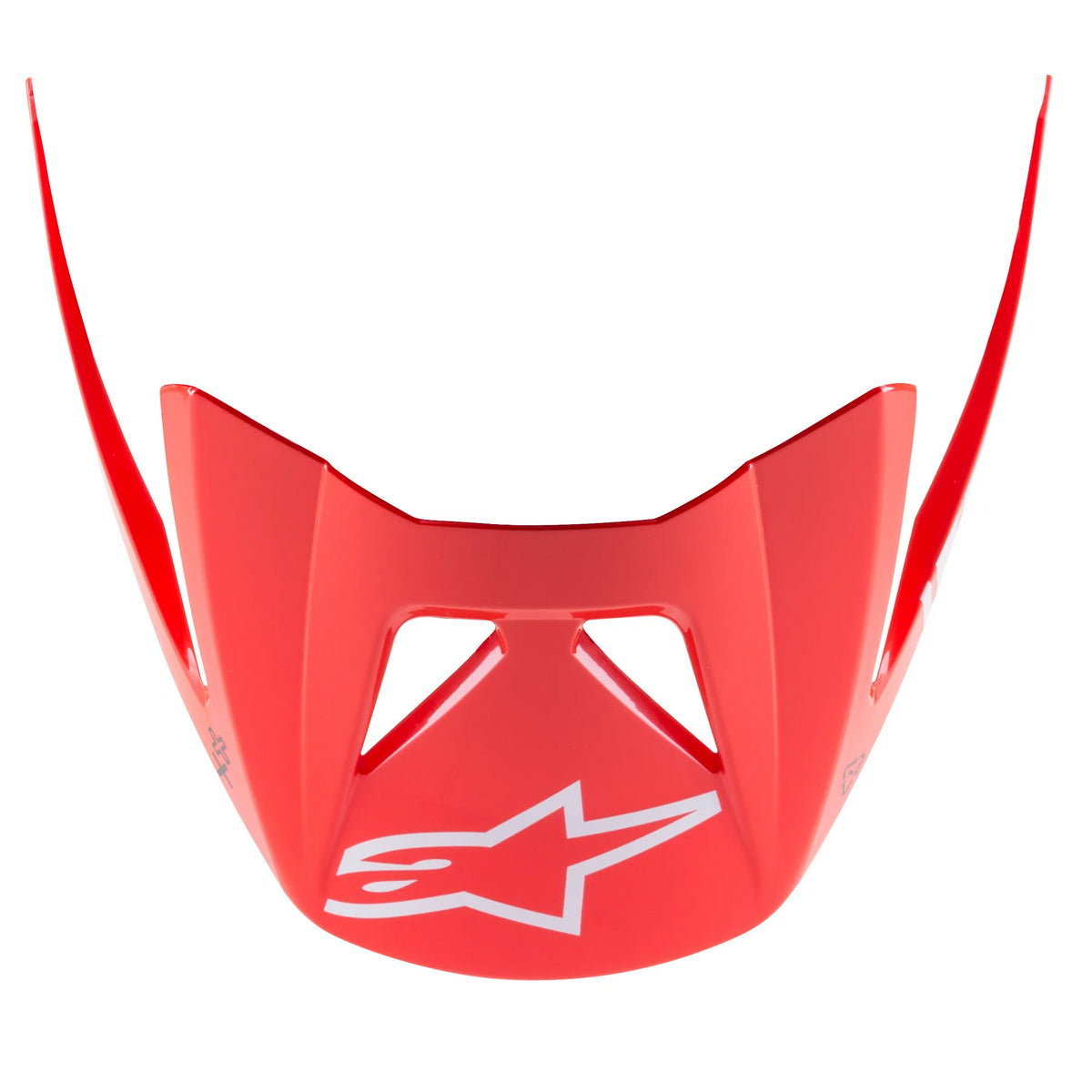 Alpinestars Vector Tech A2 Helmet Visor Bright Red/Light Grey Glossy S