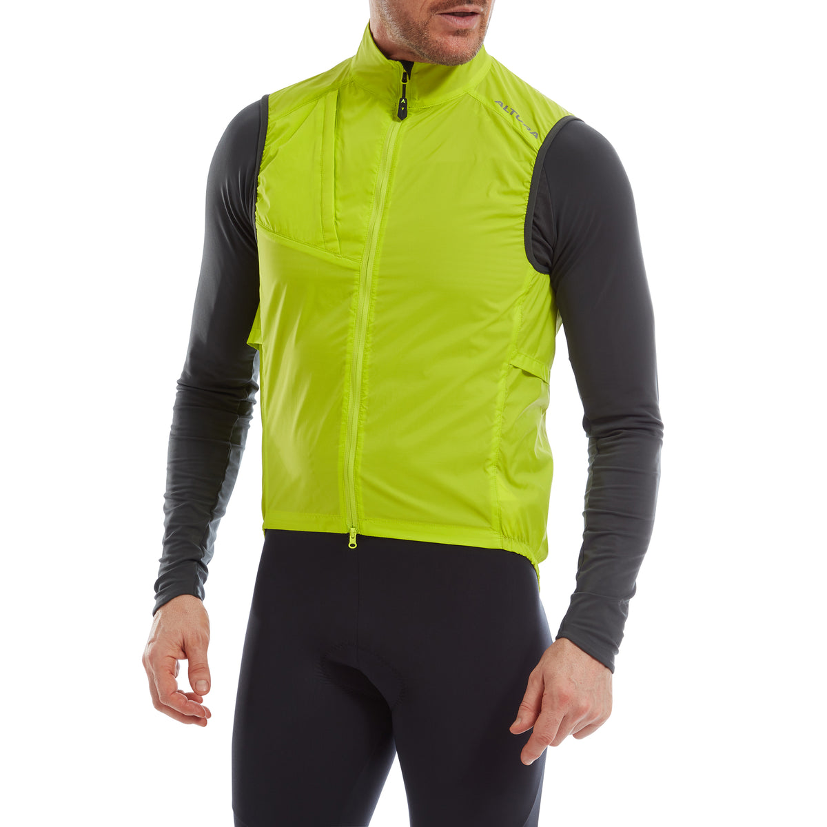 Altura Airstream Men's Windproof Gilet Lime XS