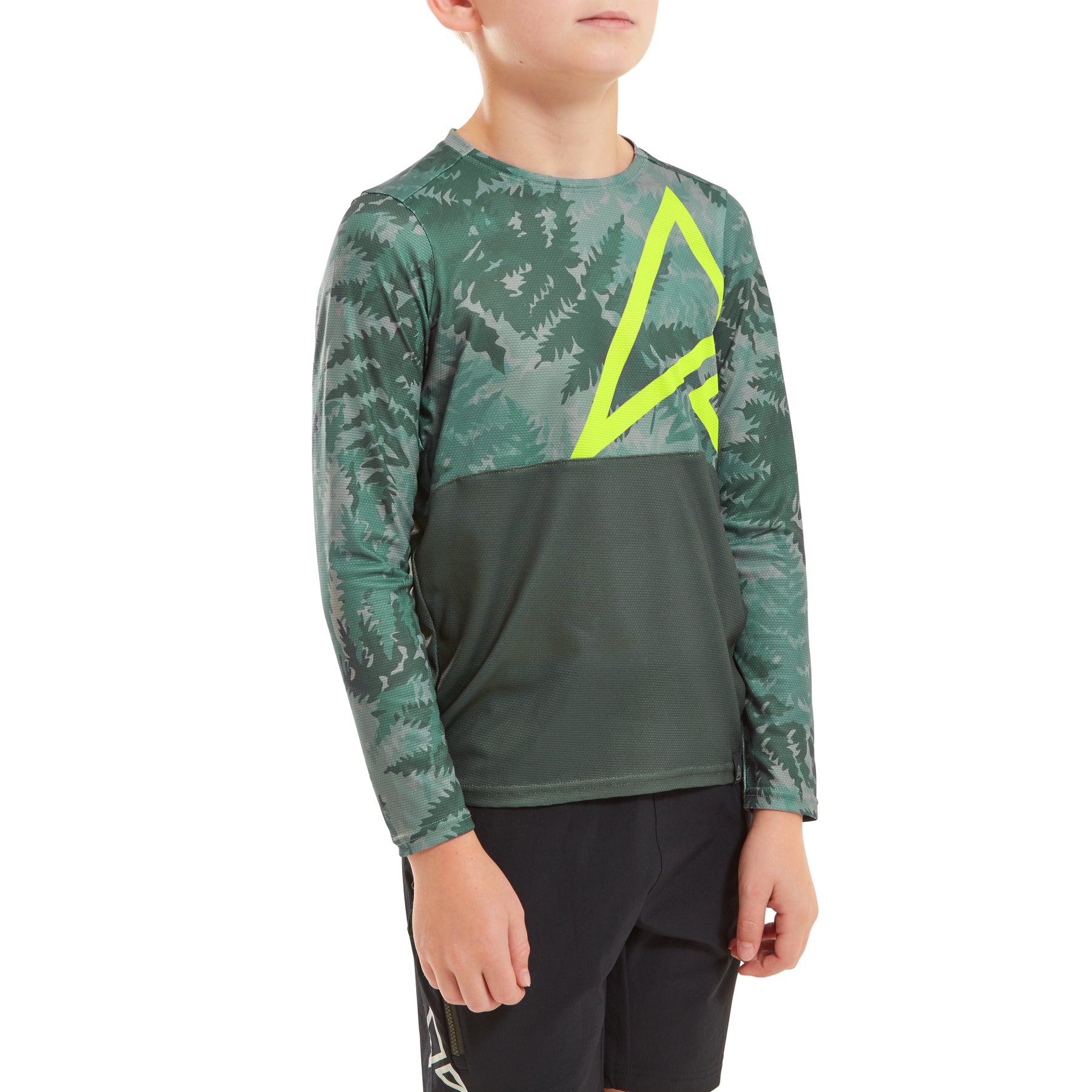 Altura Spark Light Weight Kids Long Sleeve Jersey Olive 9-10 YEARS