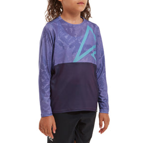 Altura Spark Light Weight Kids Long Sleeve Jersey Purple 9-10 YEARS