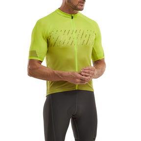 Altura Airstream Men's Short Sleeve Cycling Jersey Lime 2XL